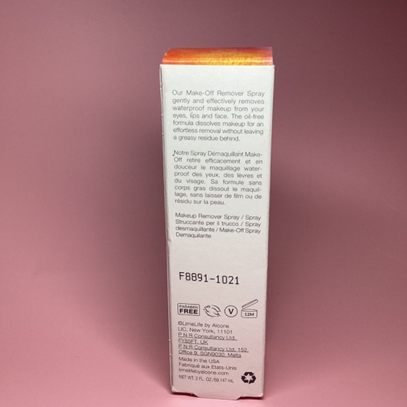 Limelife By Alcone Make-Off Makeup Remover Spray For Eyes Face & Lips 147mL - Picture 2 of 4